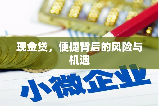深圳现金贷，便捷背后的风险与机遇