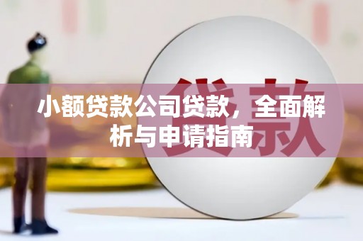 深圳小额贷款公司贷款，全面解析与申请指南