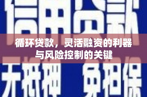 深圳循环贷款，灵活融资的利器与风险控制的关键