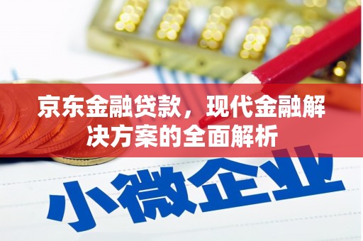 深圳京东金融贷款，现代金融解决方案的全面解析