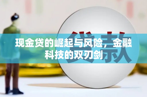 深圳现金贷的崛起与风险，金融科技的双刃剑
