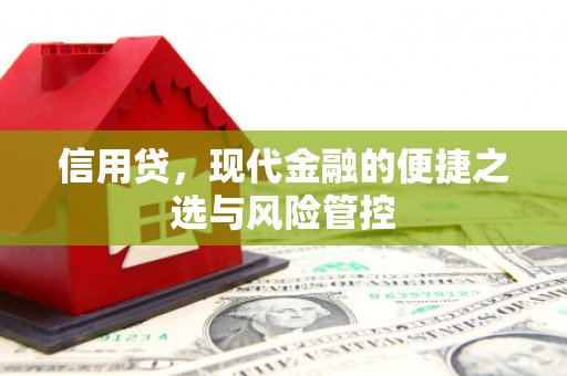 深圳信用贷，现代金融的便捷之选与风险管控