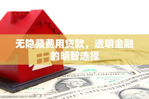 深圳无隐藏费用贷款，透明金融的明智选择