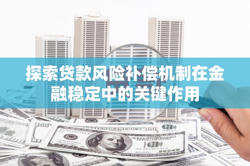 深圳探索贷款风险补偿机制在金融稳定中的关键作用